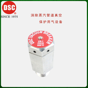 台湾DSC蒸汽管道真空破除器 1破真空阀304不锈钢4分DN15耐高温