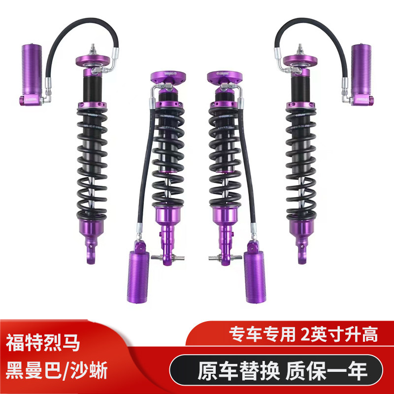 烈马改装黑曼巴沙蜥升高氮气减震