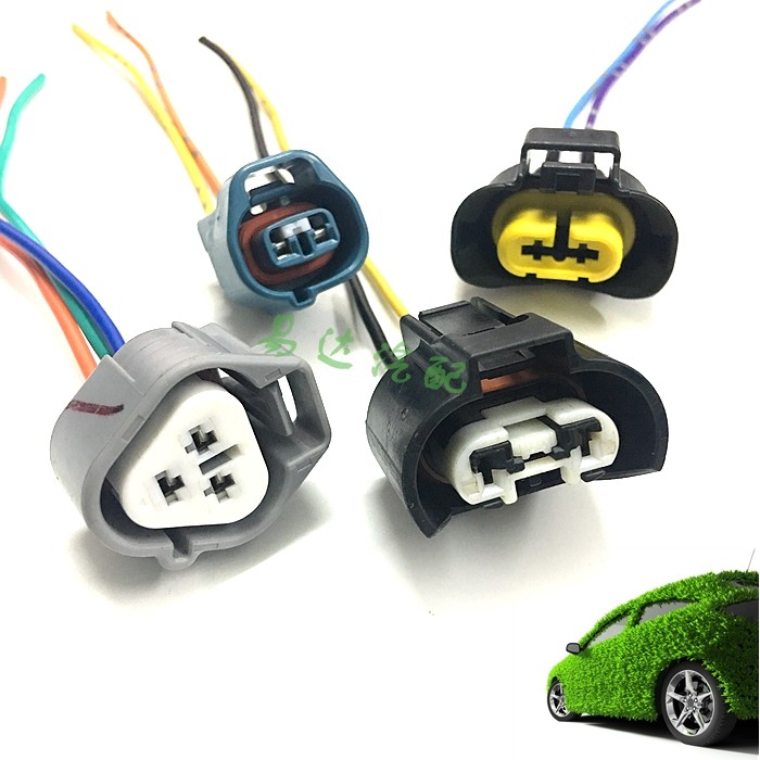 日产轩逸天籁骐达骊威颐达大灯转向雾灯小灯安定器插头线束连接器