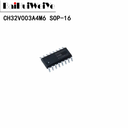CH32V003A4M6 贴片SOP-16 微芯片IC/SOP16 微控制器芯片单机片