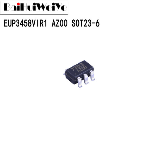 EUP3458VIR1 EUP3458 丝印 AZ00 SOT23-6 1.2A 30v车载充电器芯片