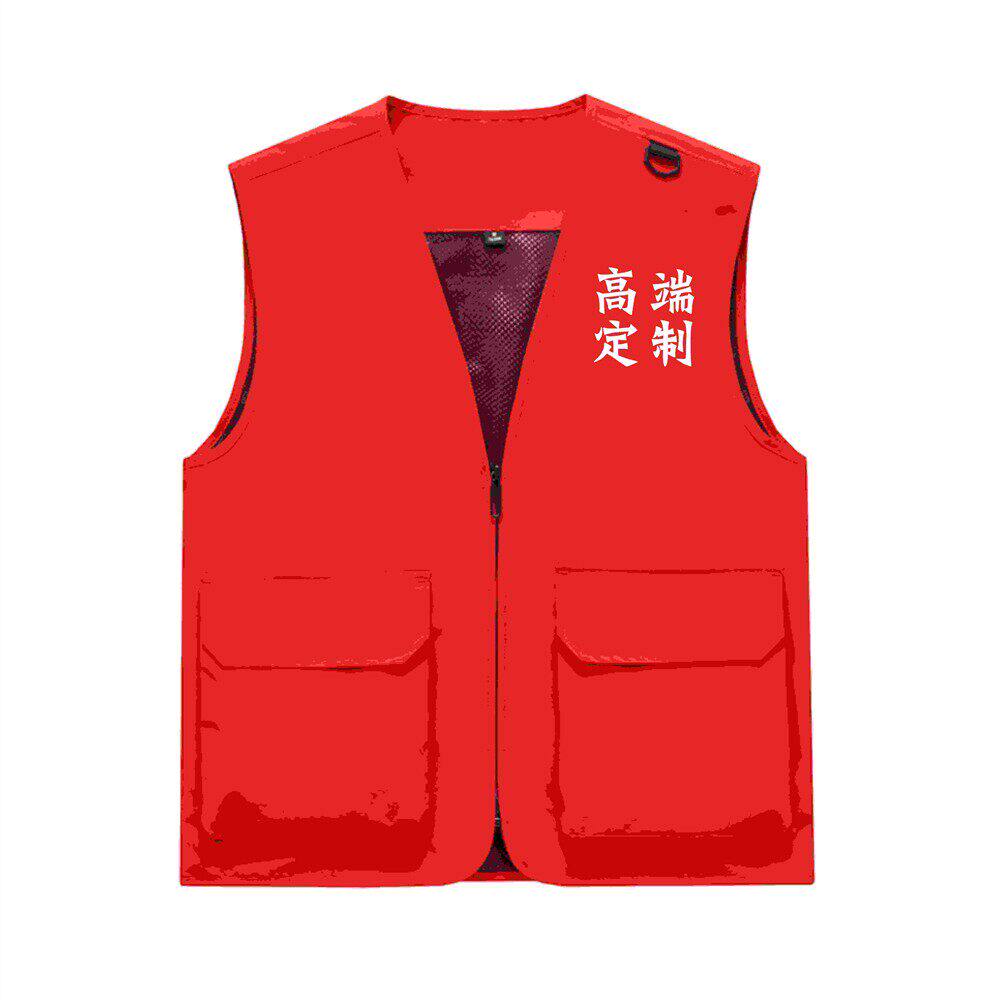 广告摄影多口袋马甲定制