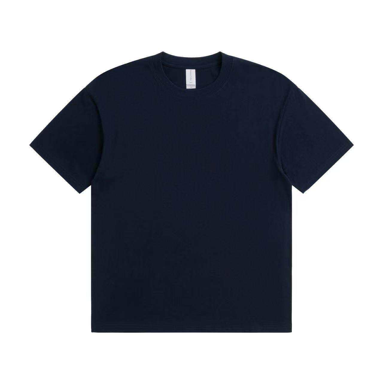 高端定制T恤短袖纯棉班服学生夏令营工作服文化广告衫印图印logo