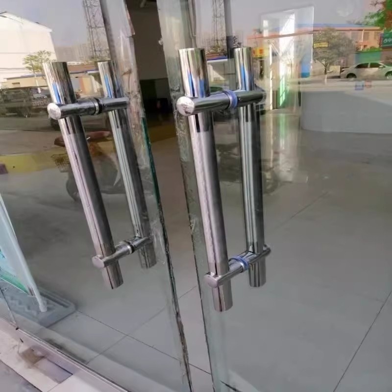 大门把手手柄钢化玻璃门拉手大拉手玻璃门把手玻璃门拉手配件大全