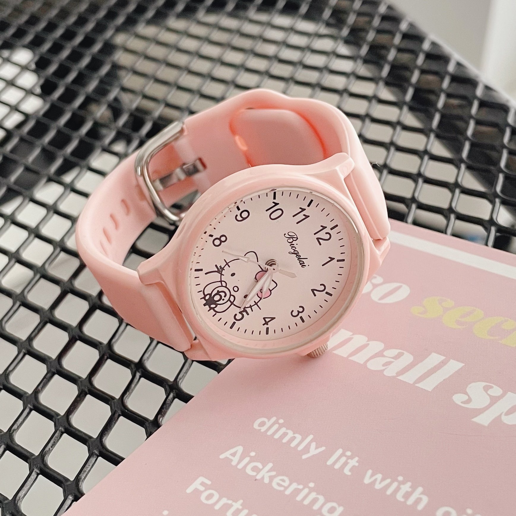 手表女孩可爱简约学生初中小巧精致儿童高颜值ins风果冻只看时间,手表,国产腕表,淘宝优惠券,粉丝福利购,淘宝优惠卷