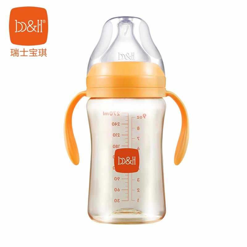瑞士B&H/宝琪 婴儿宽口PPSU奶瓶玻璃奶瓶硅胶奶瓶