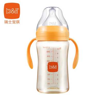 瑞士B&H/宝琪 婴儿宽口PPSU奶瓶270ml