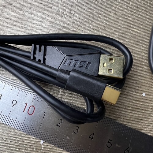 原装msi微星TYPE-C数据线镀金头铜网屏蔽铜线1.5米长6A超级快充USB转tpyec适用华为小米等充电器线快充线