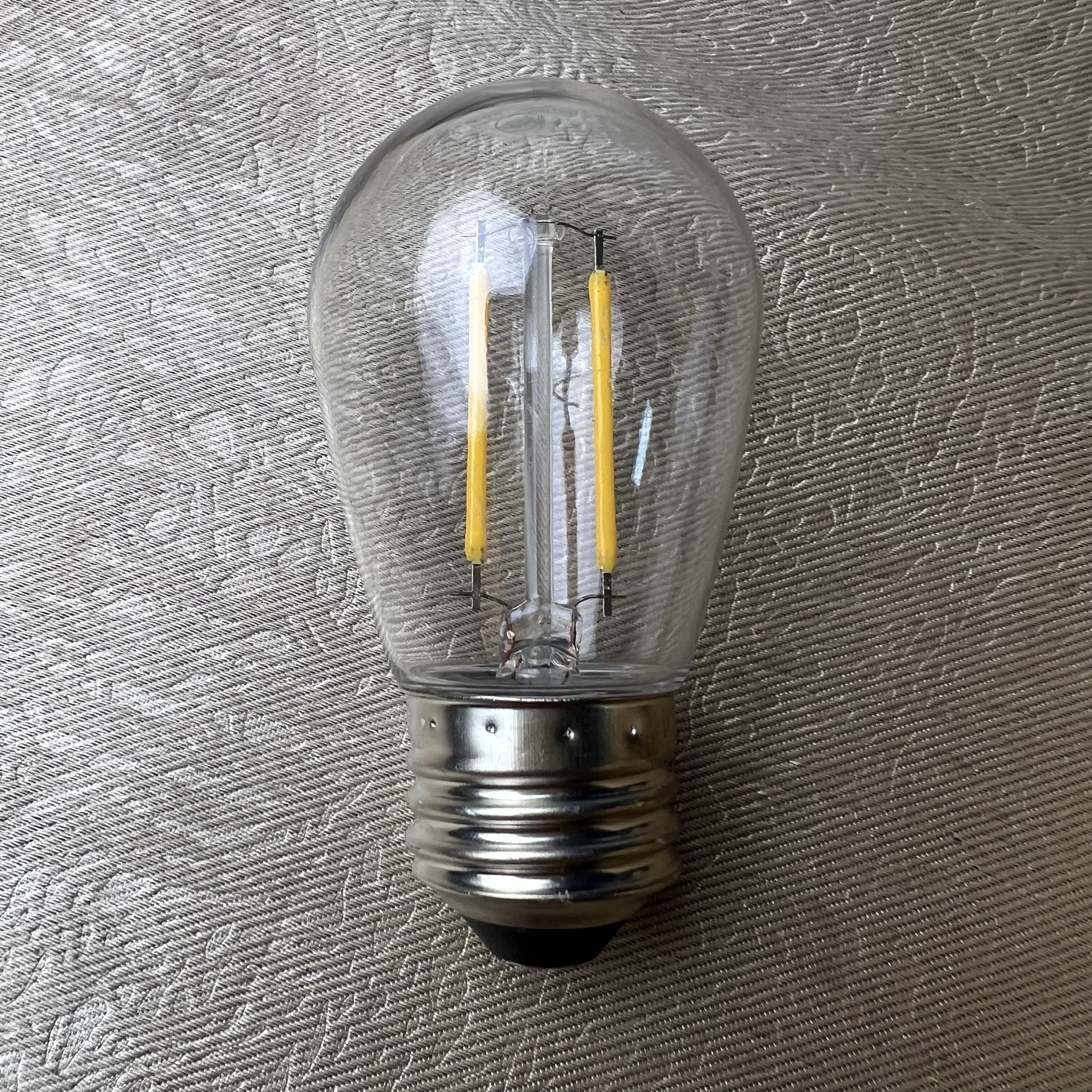 爱迪生led灯泡e27螺口复古灯丝仿钨丝白光1.5W节能超亮透明龙珠