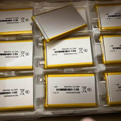 3.7V聚合物软包锂电池共享充电宝蓝牙音箱6000mah电芯906090有CCC