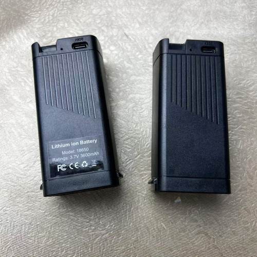 DIY改装 2只18650并联电池组3.7V蓝牙音箱充电宝电压5V 3600mah