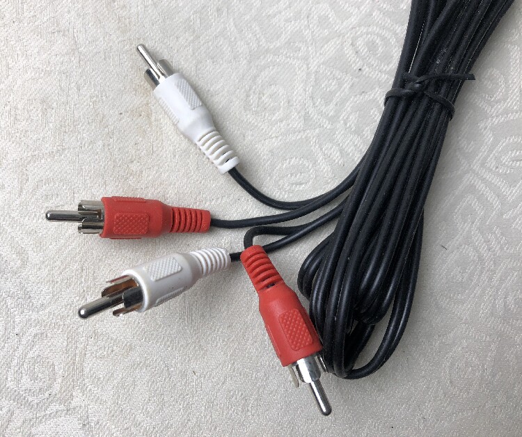 音箱 音频二对二 RCA-RCA莲花头音频连接DVD等 音箱线音响线2.2米