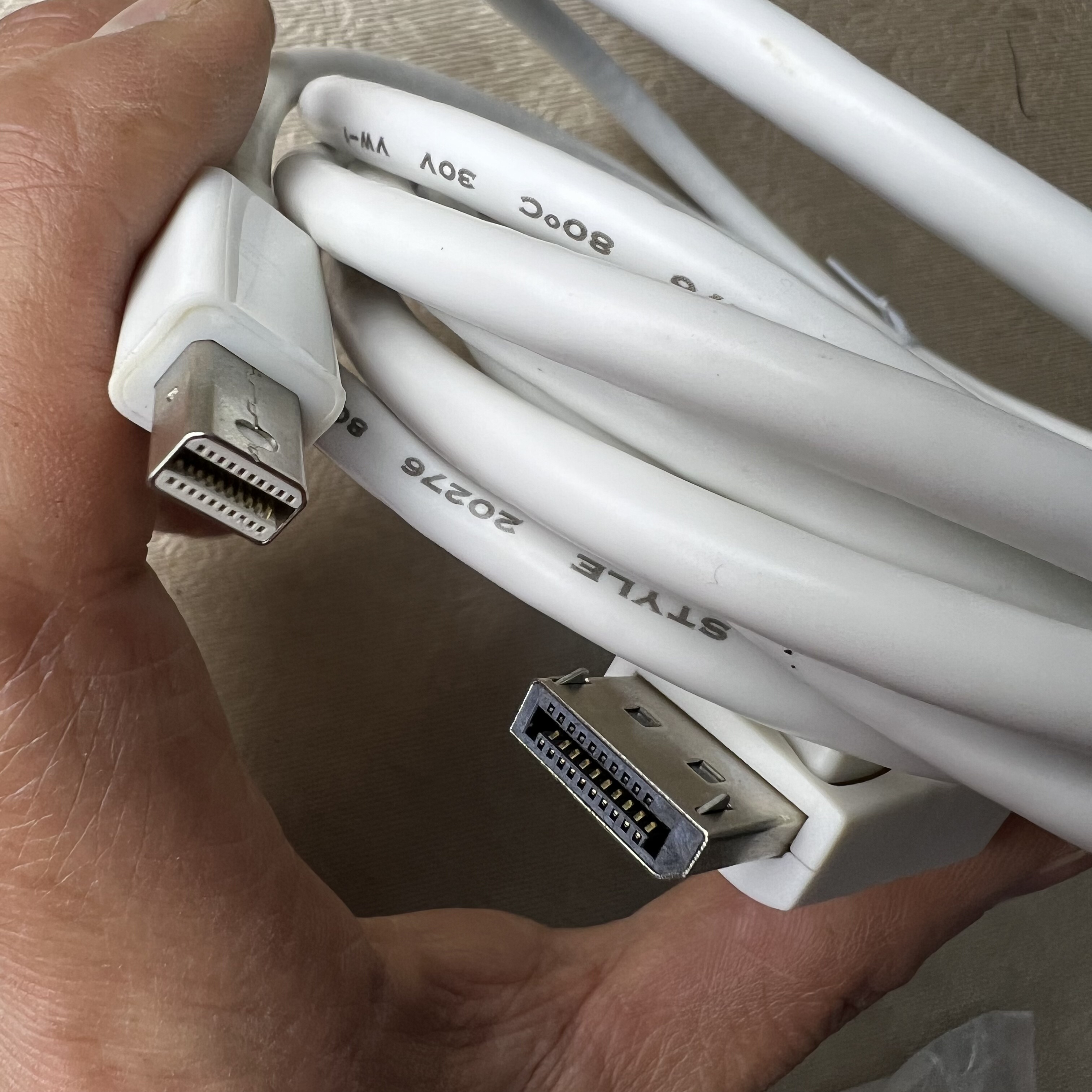 DP高清HDMI线Display Port转Mini Display Port电脑传输数据线3米