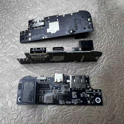 TYPE-C口数码电量显示升压板充电模块移动电源板充电宝主板线路板
