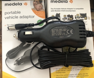 汽车显示器移动DVD电视车充DC5.5头 1.5A车载充电器 24V转9V2A