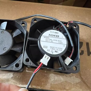 B40散热风扇12V 原装 04W 6CM双滚珠轴承风扇 日本NMB安川2410ML