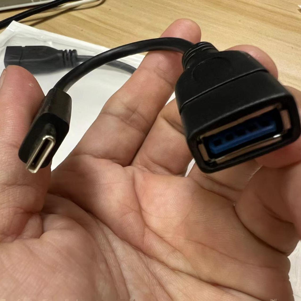 手机连接U盘otg转接头type-c转usb3.0母头安卓手机连接U盘MP3转换器转接数据线适用oppor小米华为平板等