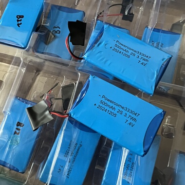 特价 7.4v聚合物锂电池500MAH可充电锂电池规格333047