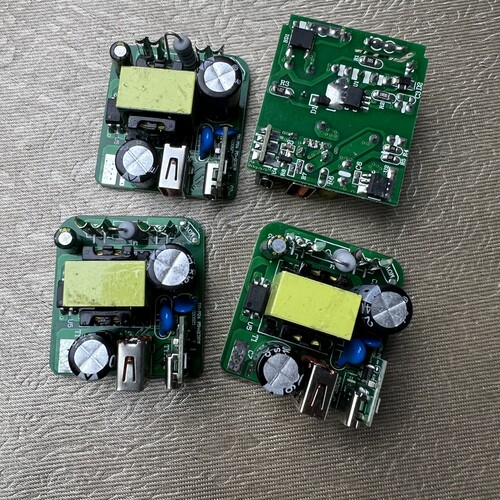 DIY研究用 手机平板充电器PCBA板子type-c快充充电器板PD快充20W另有USB+C口12V9V5V电路板