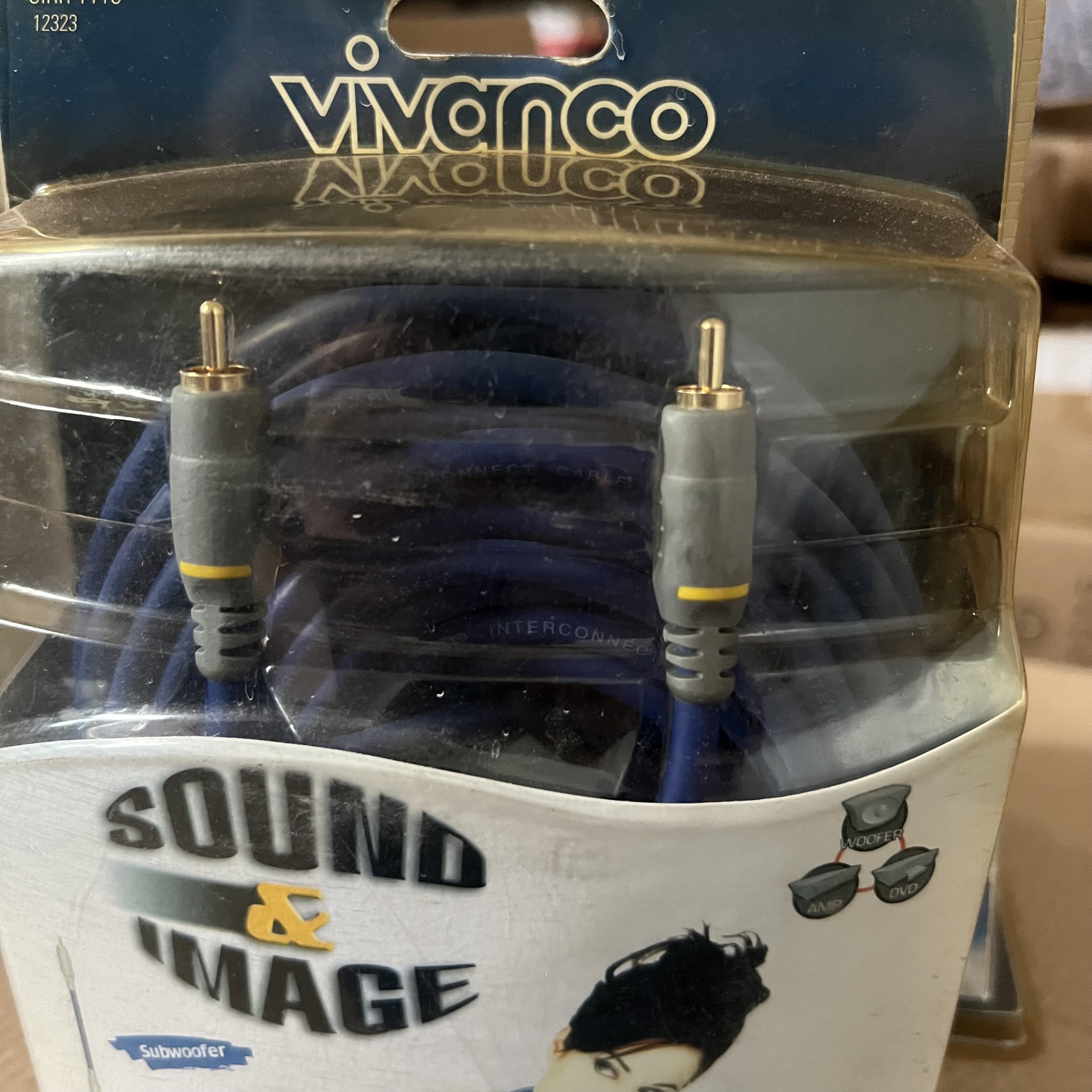 德国vivanco同轴音频线SPDIF纯铜车载家用功放低音炮信号线15米