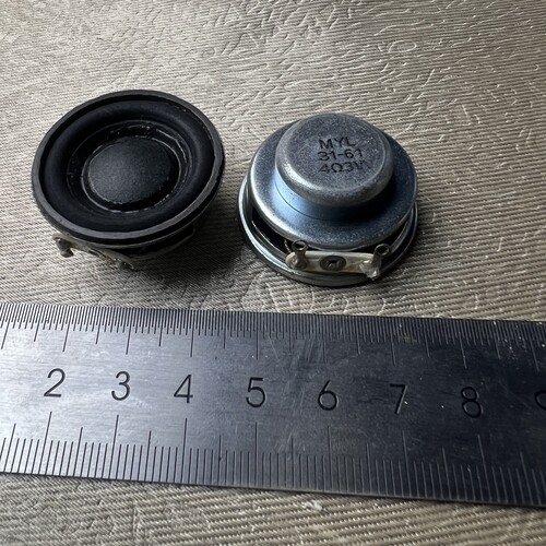 适用JBL哈曼1.25寸全频喇叭32mm强磁钕磁扬声器4欧3W蓝牙音箱喇叭