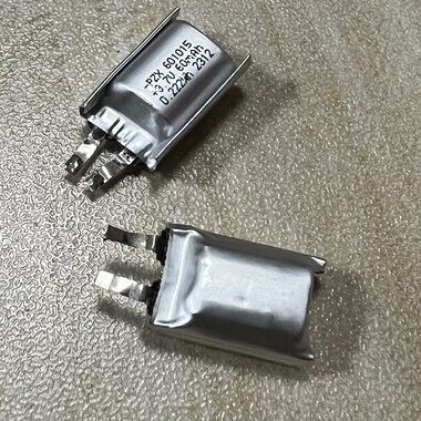 纯钴3.7V聚合物锂电池TWS蓝牙耳机华强北耳机60mAh规格601015