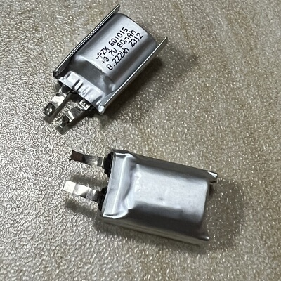 纯钴3.7V聚合物锂电池TWS蓝牙耳机华强北耳机60mAh规格601015