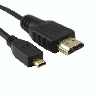 micro hdmi转hdmi线手机平板 相机连电视微型头转接高清线3D HDMI