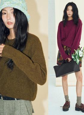 特价，不退不换。高比例牦牛绒羊毛绒绒感毛衣