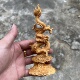 崖柏木雕刻龙腾盛世生肖龙摆件实木居家办公室桌面装 饰创意工艺品