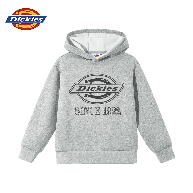 Dickies儿童长袖连帽卫衣秋冬运动时尚舒适厚款保暖中大童男大童