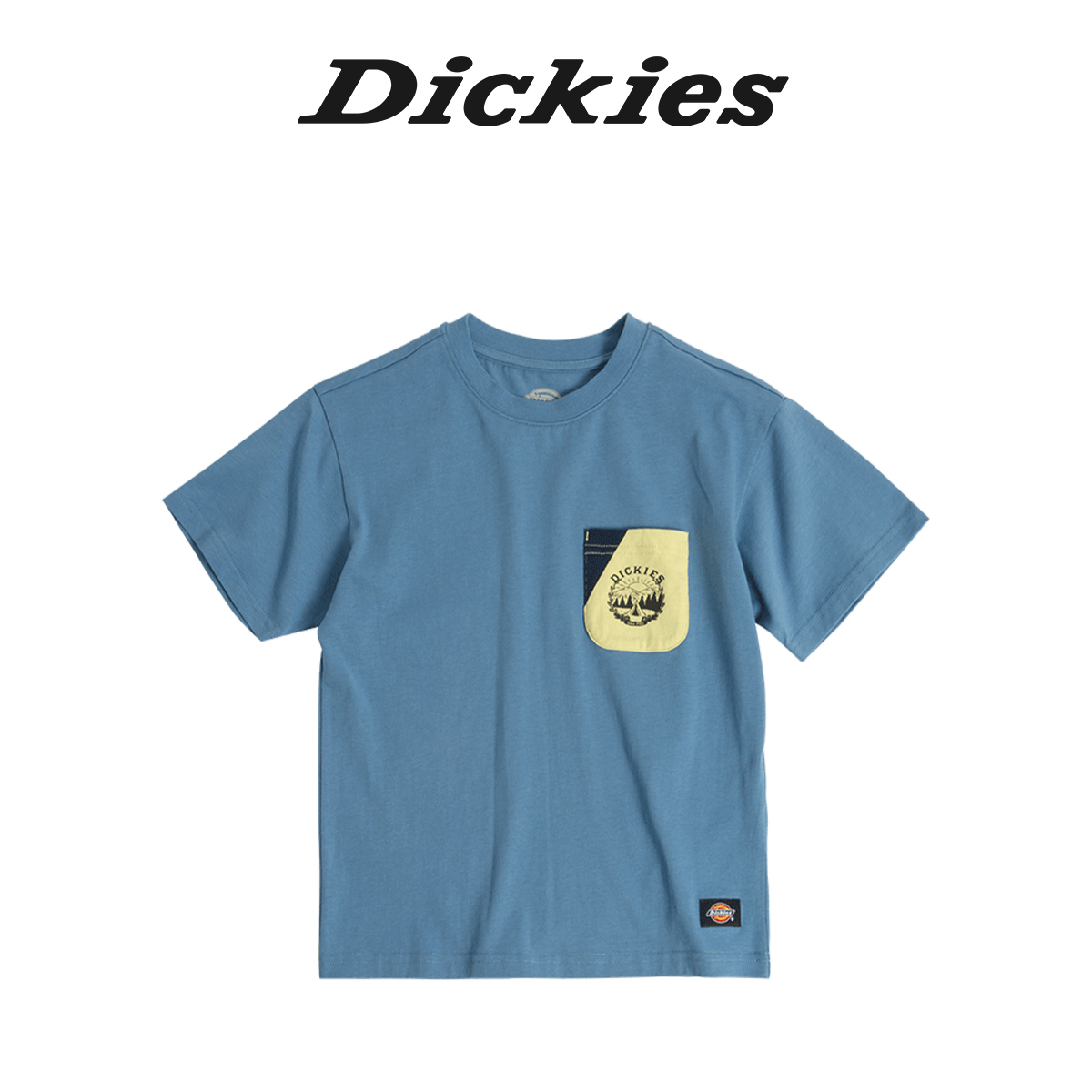 Dickies童装口袋拼接儿童短袖