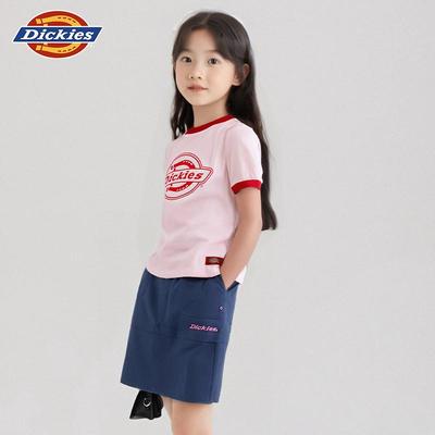 Dickies新款男女童短袖T恤