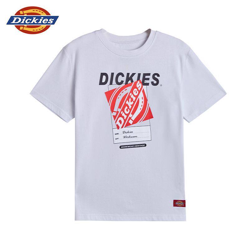 Dickies儿童反季潮酷印花LOGO短袖宽松半袖上衣帅气211K30LSD206