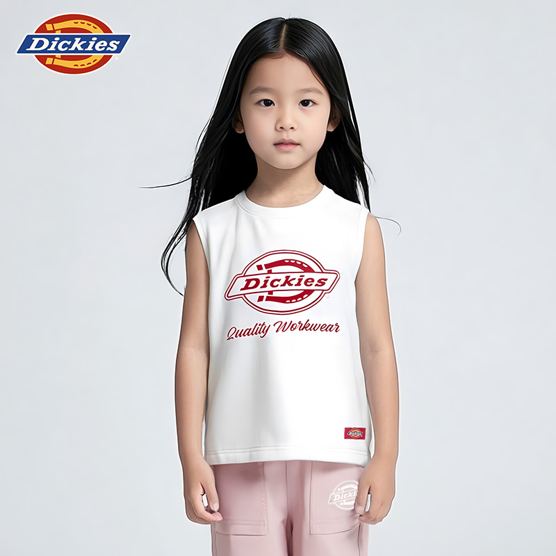 Dickies夏季儿童背心坎肩