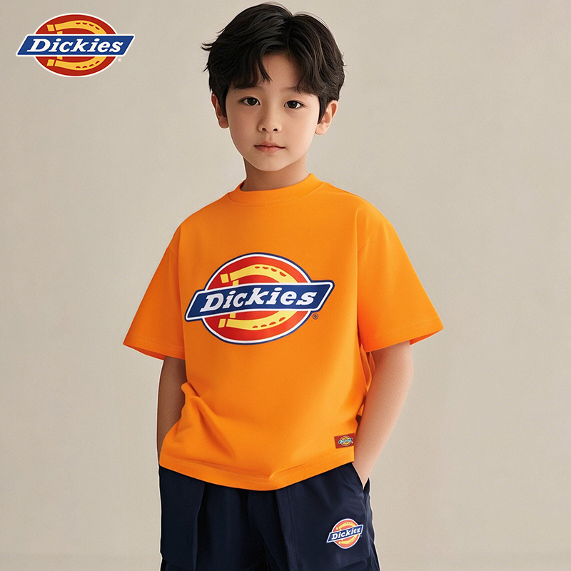 Dickies女童短袖T恤夏季薄款