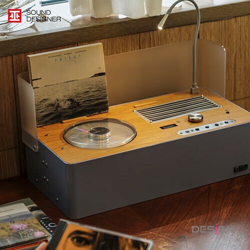 巫牌 迷星CD机桌面蓝牙音响高保真解析专辑CD播放机氛围复古居家