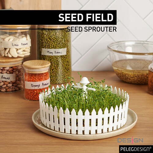 以色列Peleg Design 种子发芽培育器Seed Field 创意种子蔬菜培育