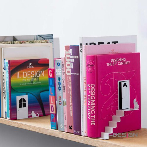 以色列Peleg Design 楼梯书立Bookstairs书架置物架桌面创意书挡