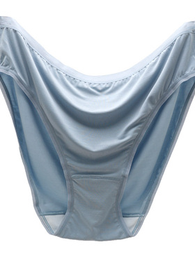 粗腿好伙伴！90~200斤简约高开叉高腰大码莫代尔内裤女胖mm纯棉裆