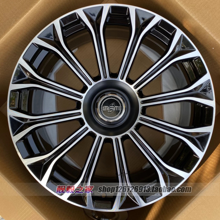 19 20寸适用于奔驰迈巴赫S级S320 S350 S500 S400 S600锻造轮毂