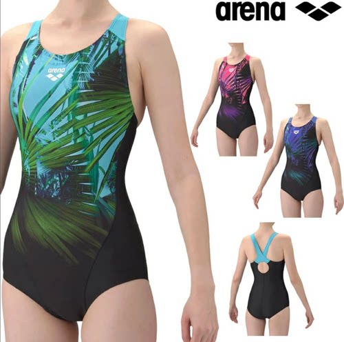 Arena阿瑞娜游泳连体女三角fina泳衣训练健身AQUA游泳装AS6SWF06L
