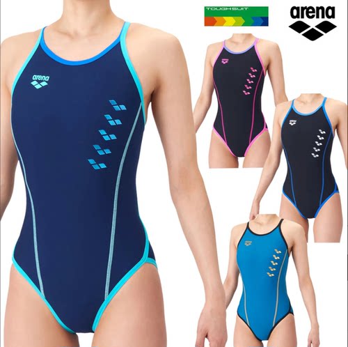 Arena阿瑞娜游泳连体女三角fina泳衣训练健身AQUA游泳装AS6SWM05L