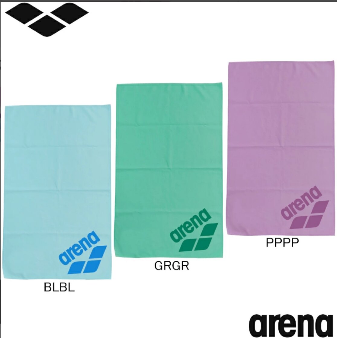 arena阿瑞娜游泳纤维吸水洗脸专业运动浴巾速干健身毛巾AS6STW20U