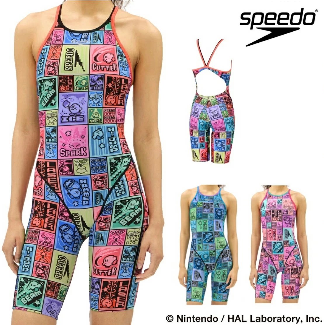 Speedo速比涛游泳连体女平角fina泳衣训练健身AQUA游泳装STW12602