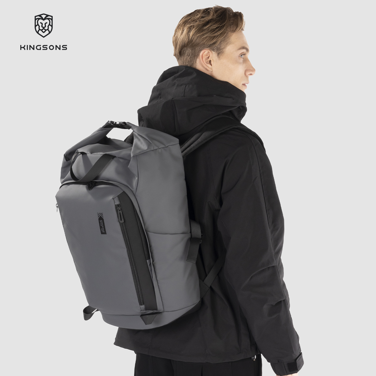 泼水寸笔记本电脑背包立挺