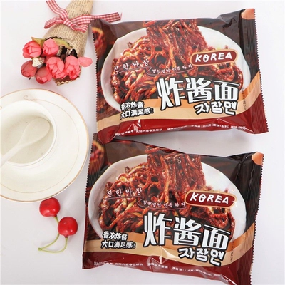 韩式炸酱面夜宵河南袋装