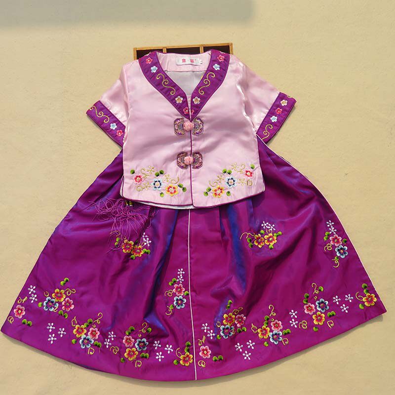 大长今古装朝鲜族改良中式女韩服舞蹈演出服韩国舞台民族表演服装