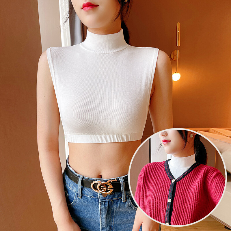 秋冬季内搭立领假领子