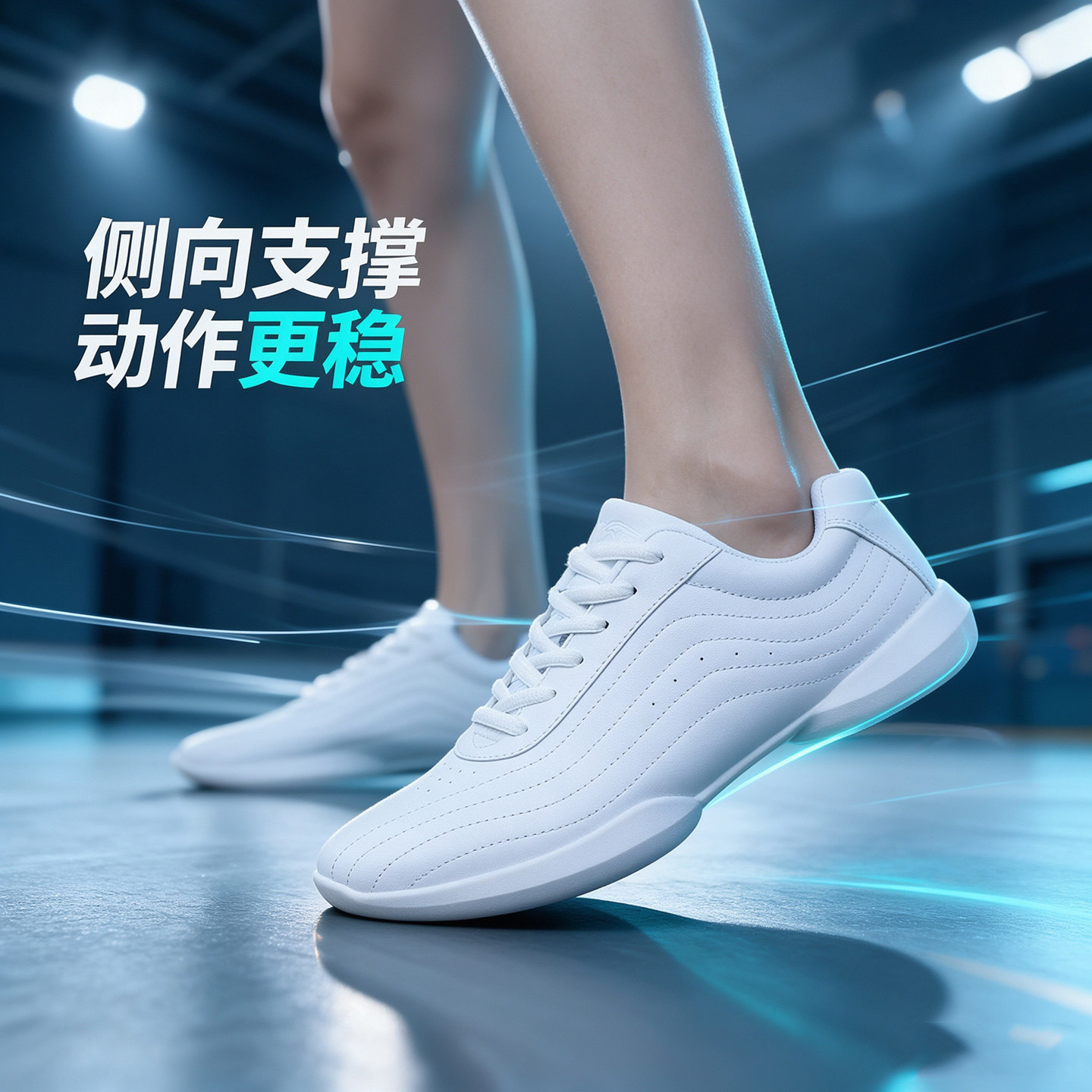 啦啦操鞋比赛训练鞋新款